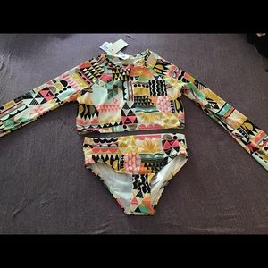 Two piece children swimsuit